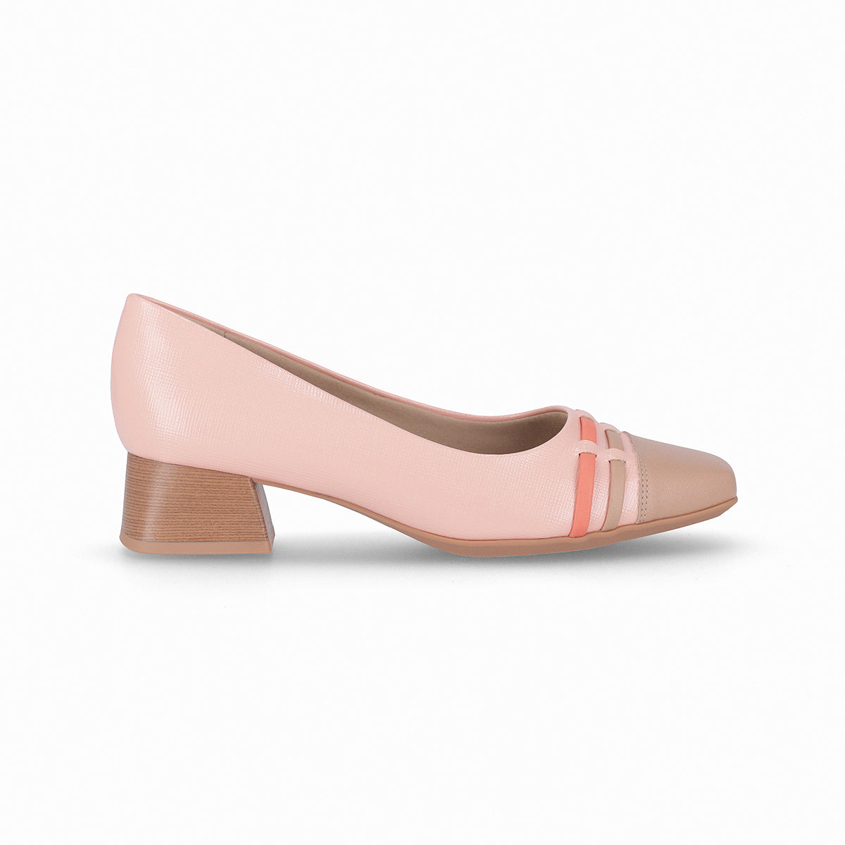 Zapato Tati Nude/Rosa Piccadilly