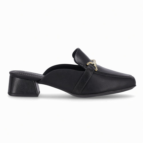 Zapato Tati 83 Negro/Dorado
