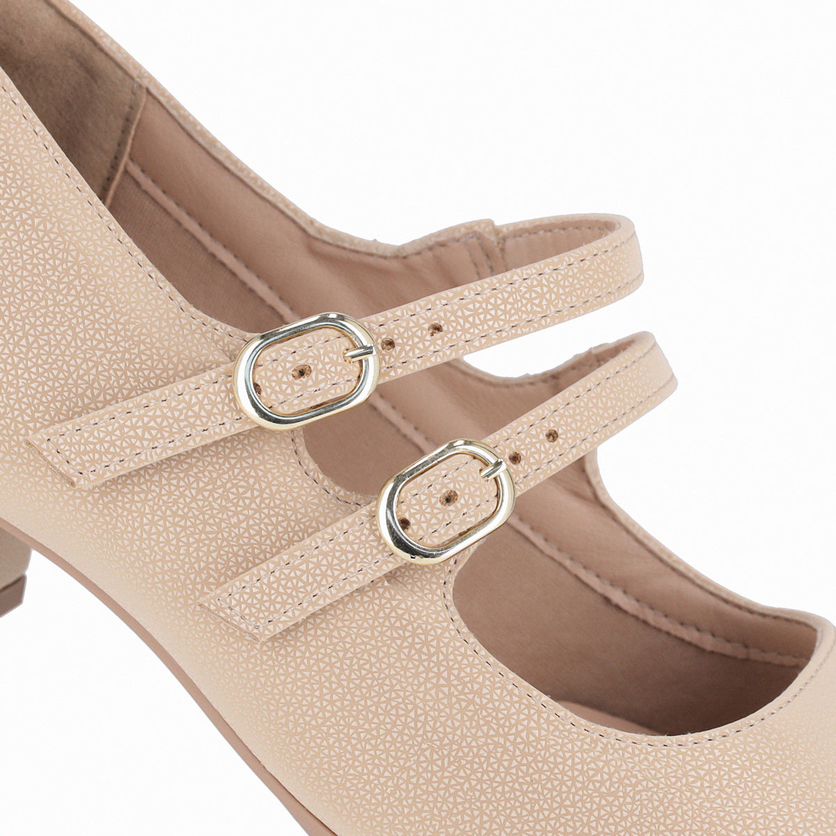 Zapato Mary Jane Beige Tati Beige