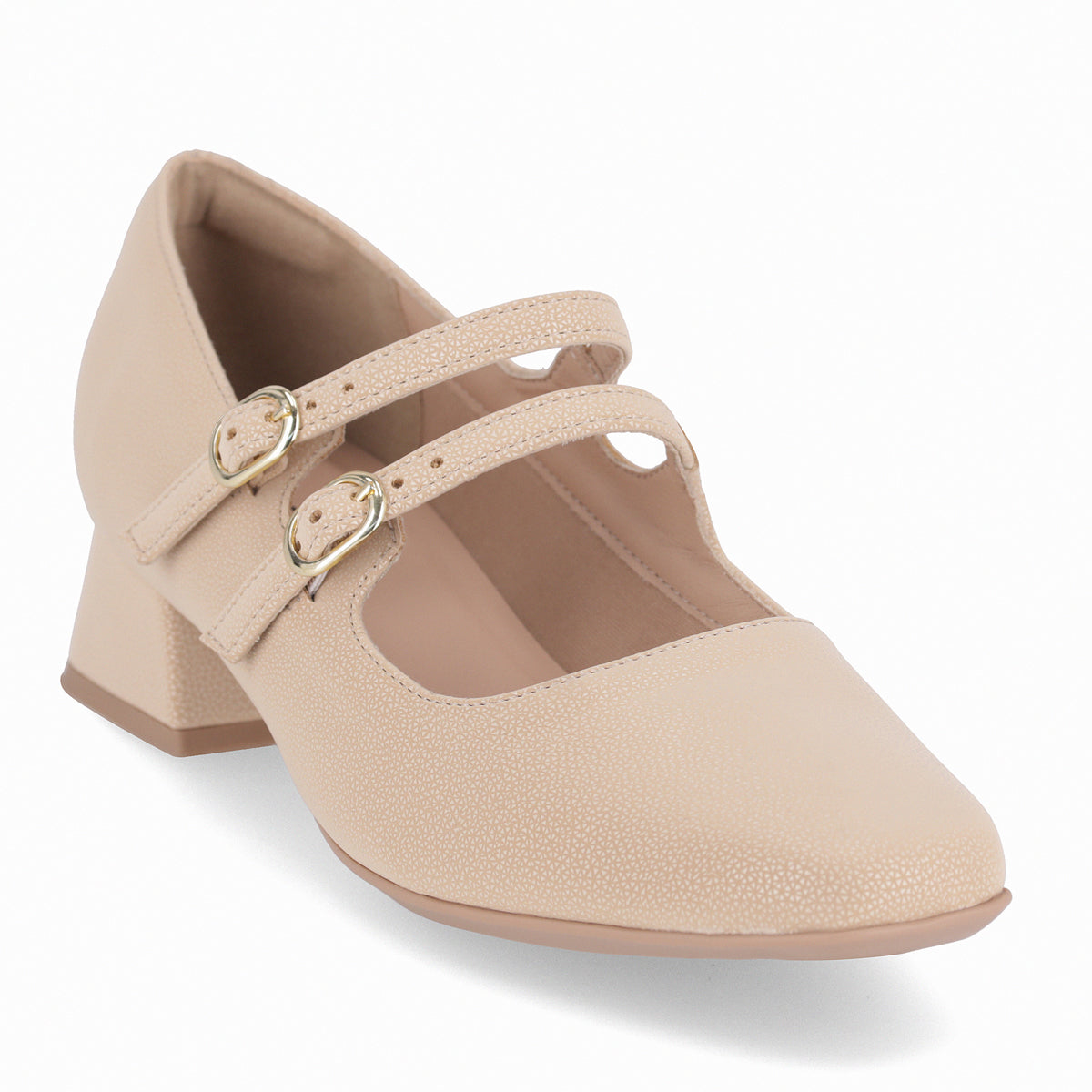 Zapato Mary Jane Beige Tati Beige