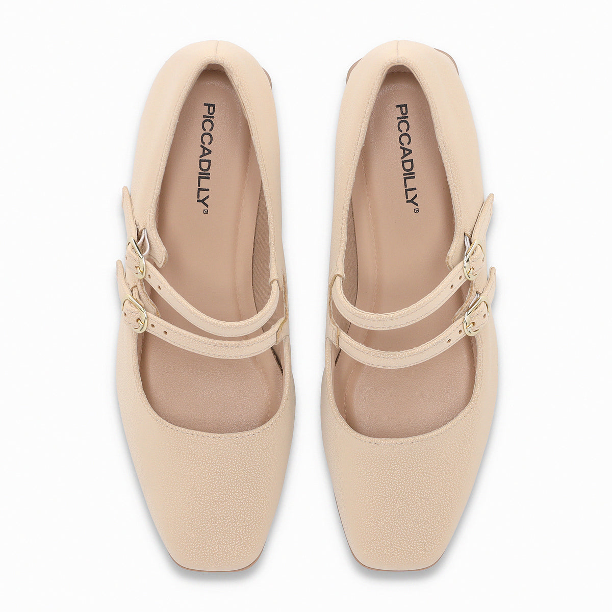 Zapato Mary Jane Beige Tati Beige