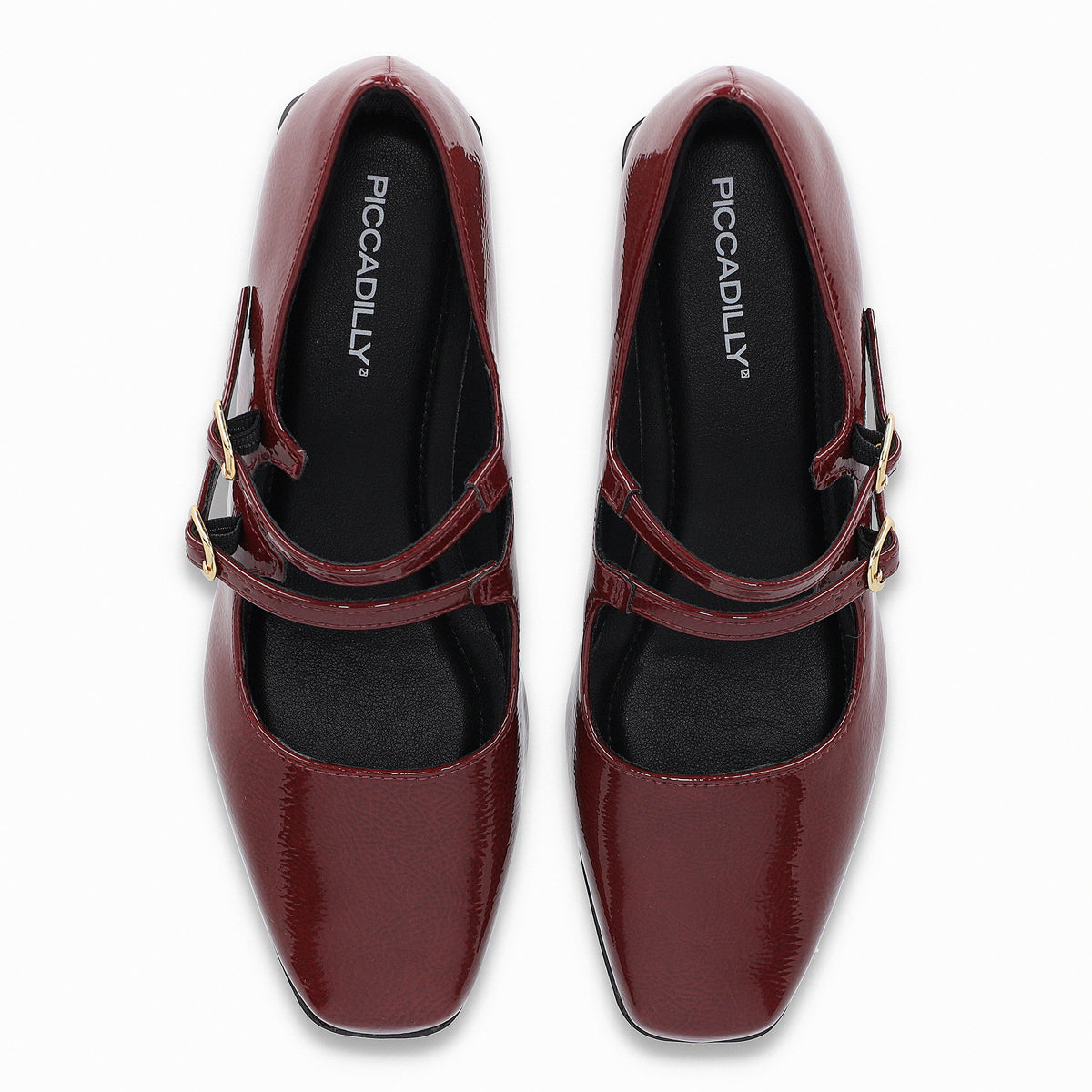 Zapato Mary Jane Tati  Burdeo/Charol