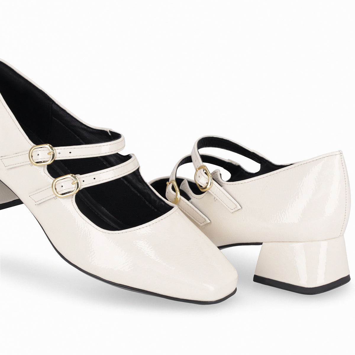 Zapato Mary Jane Tati  Crema/Charol