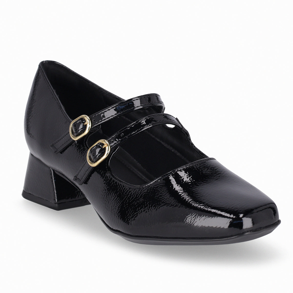 Zapato Mary Jane Tati Negro/Charol