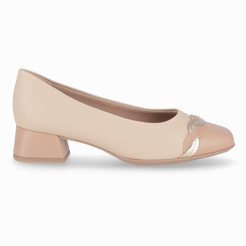 Zapato Tati 418 Beige/Nude