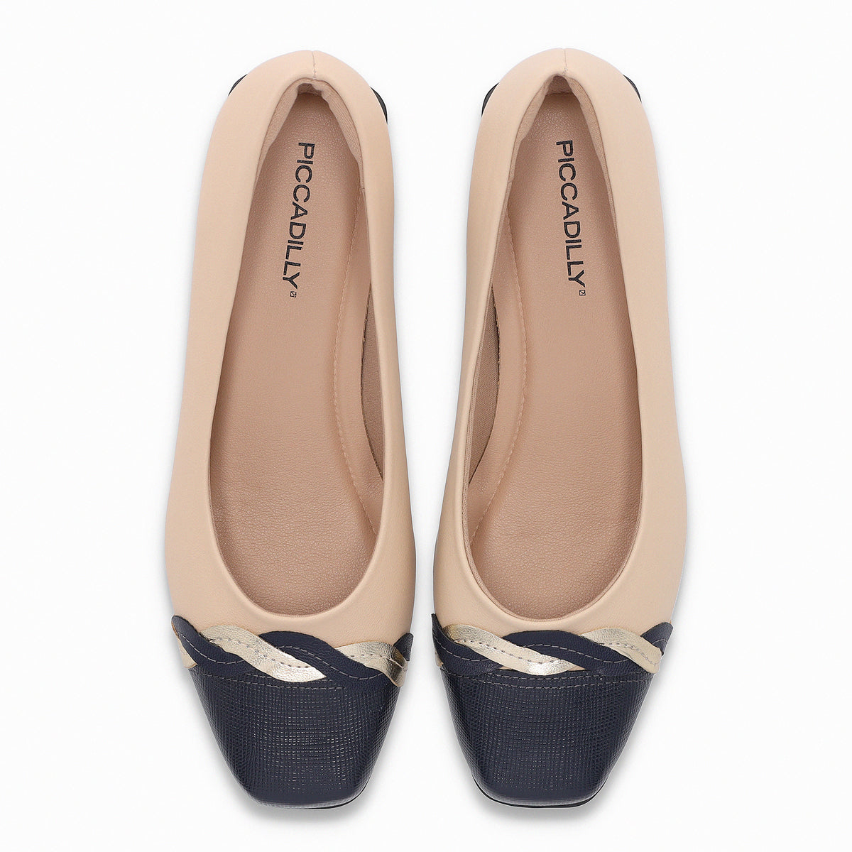 Zapato  Tati 418 Beige/Azul