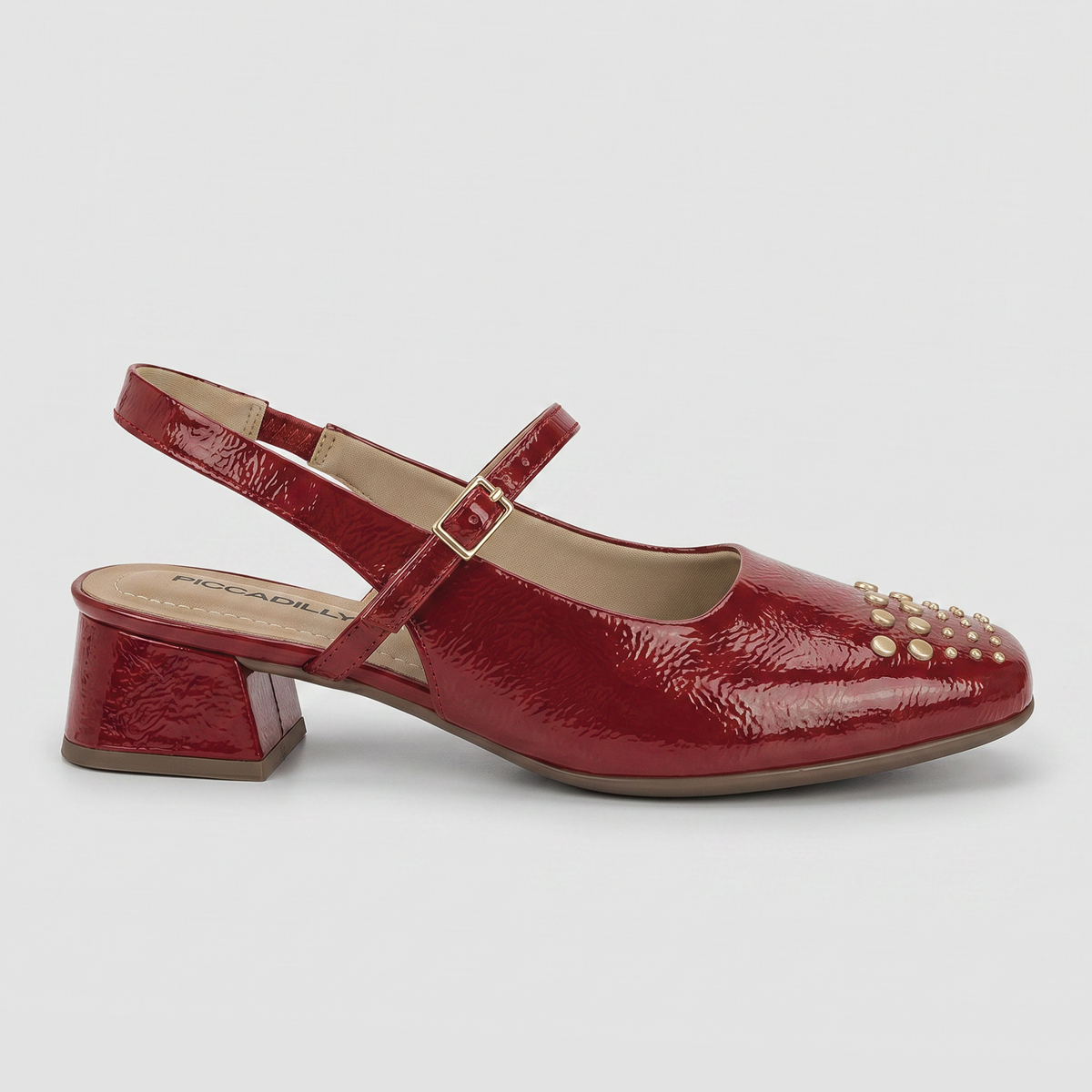 Zapato Mary Jane Tati 96 Carmín