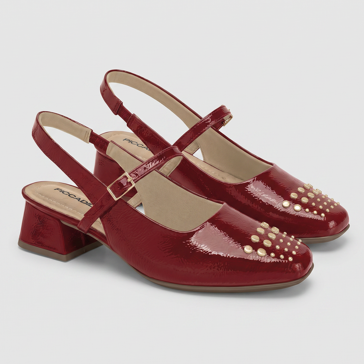 Zapato Mary Jane Tati 96 Carmín