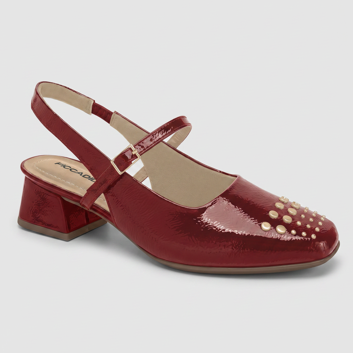 Zapato Mary Jane Tati 96 Carmín