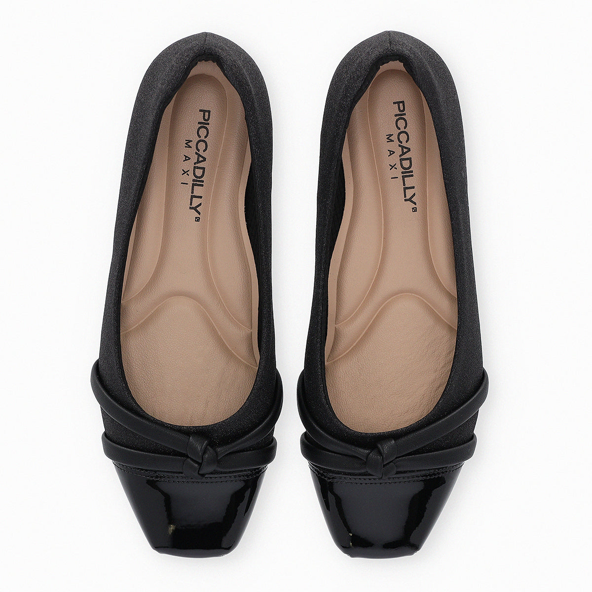Zapato Fernanda  Glitter Negro Piccadilly