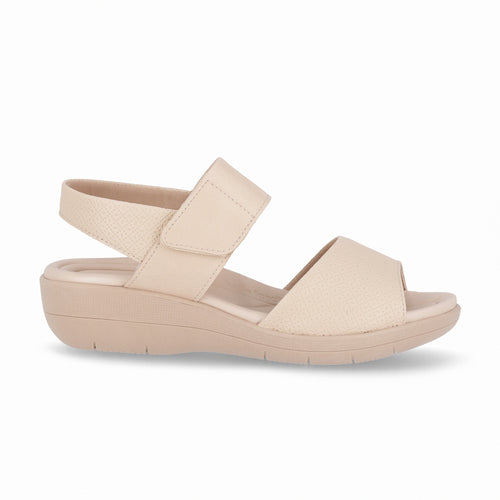 Sandalia Fascitis Anabela Café  320