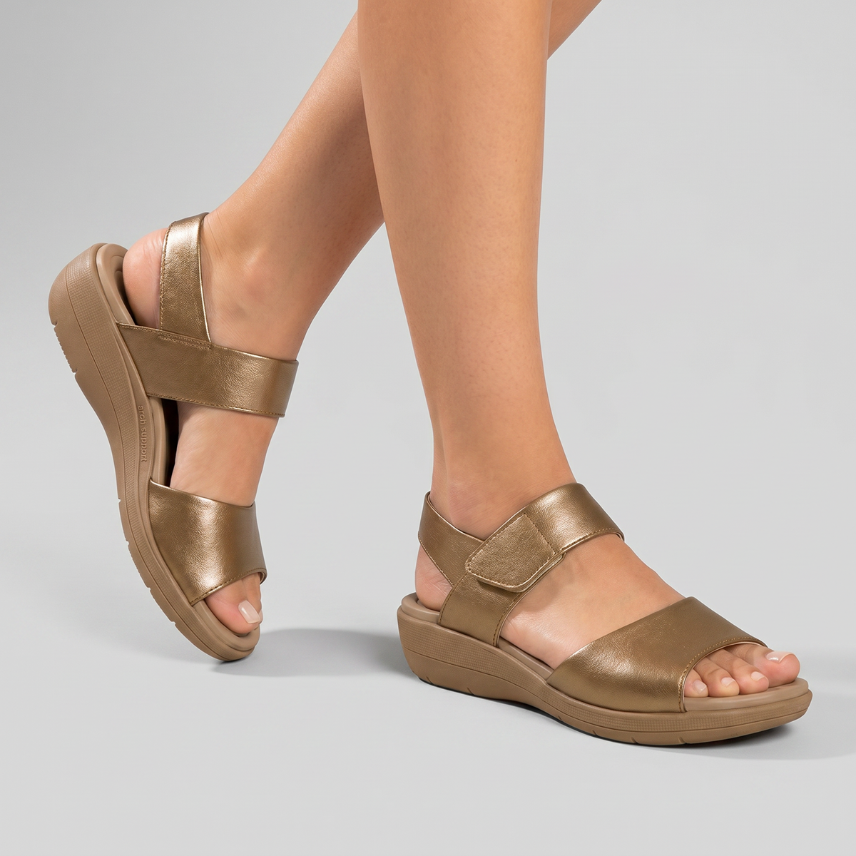 Sandalia Fascitis 44 Oro