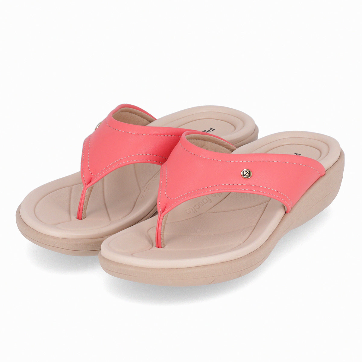 Sandalia Fascitis Anabela Coral 16