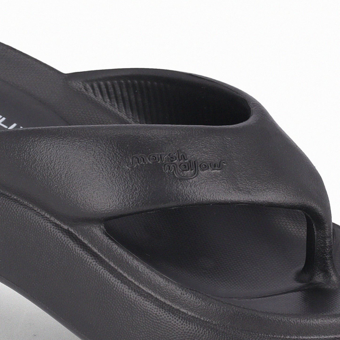 Sandalia Marshmallow Plataforma Negro