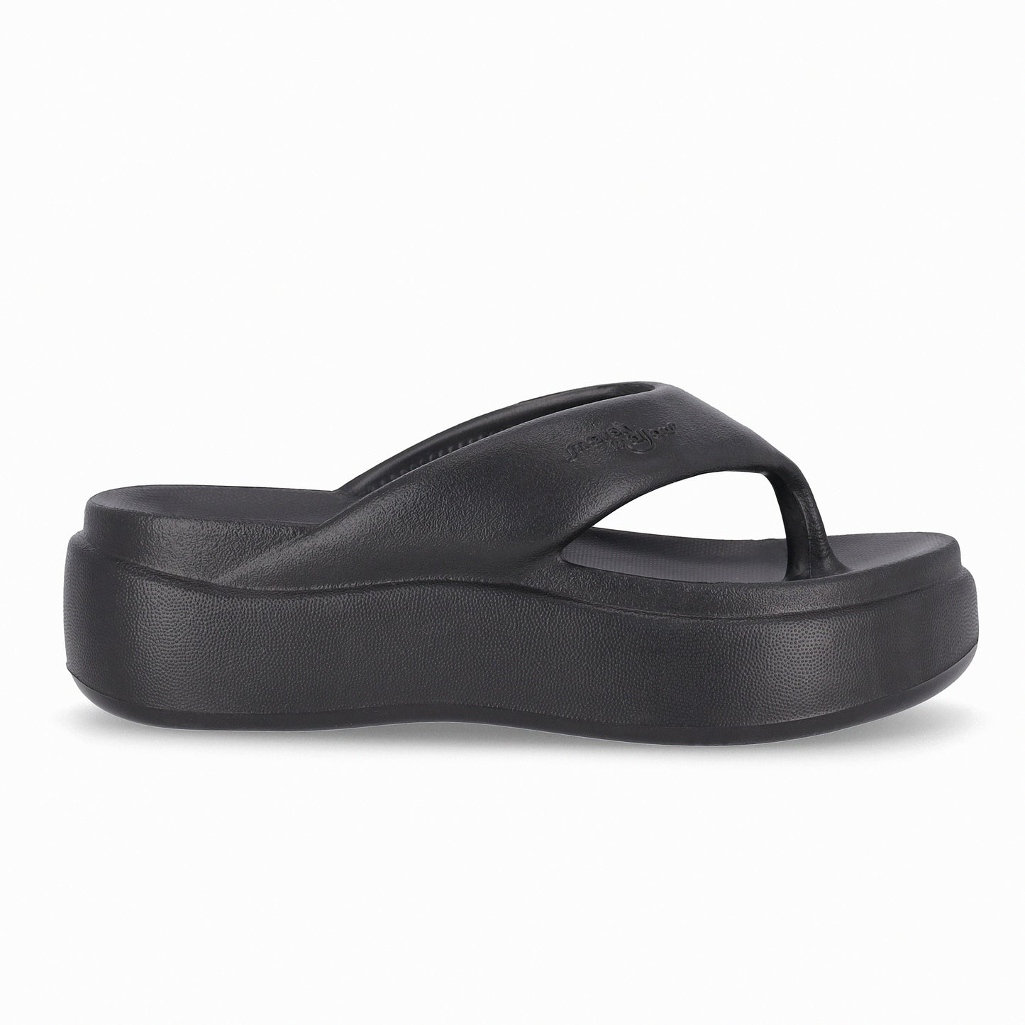 Sandalia Marshmallow Plataforma Negro