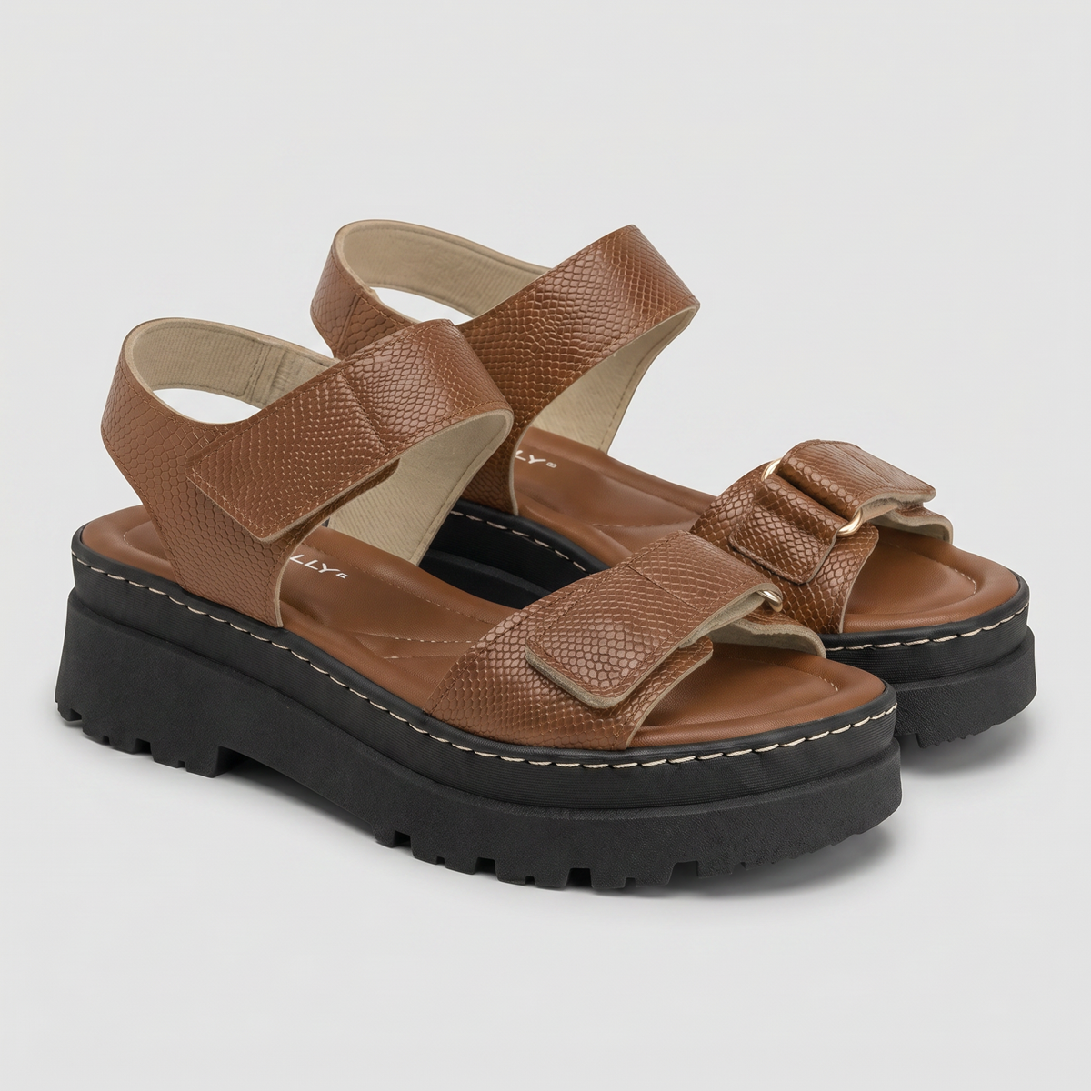 Sandalia Nathalia 86 Ocre