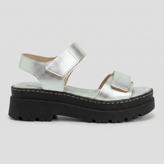 Sandalia Nathalia 86 Plata