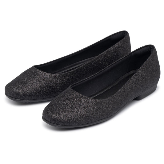 Zapato Raquel Negro Glitter Piccadilly