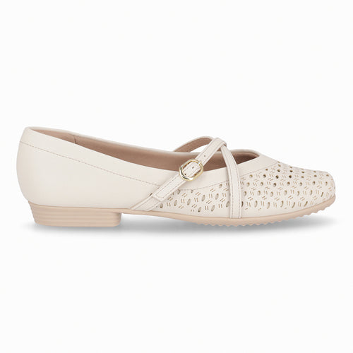 Ballerina Boneca Crema Raquel