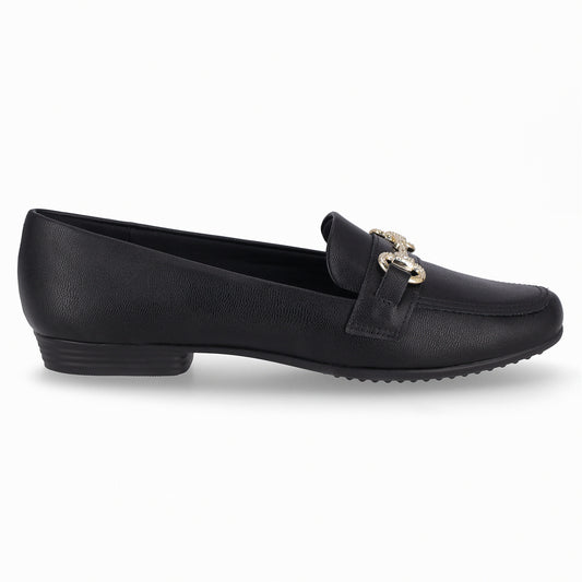 Mocasin Raquel Negro