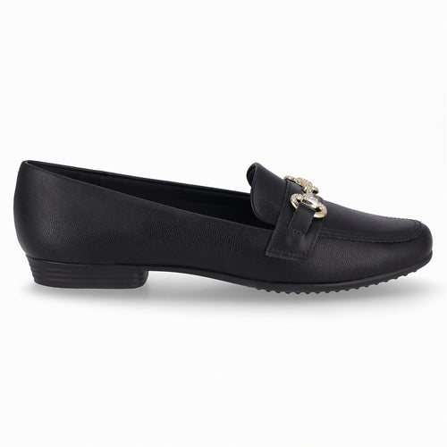 Mocasin Raquel Negro