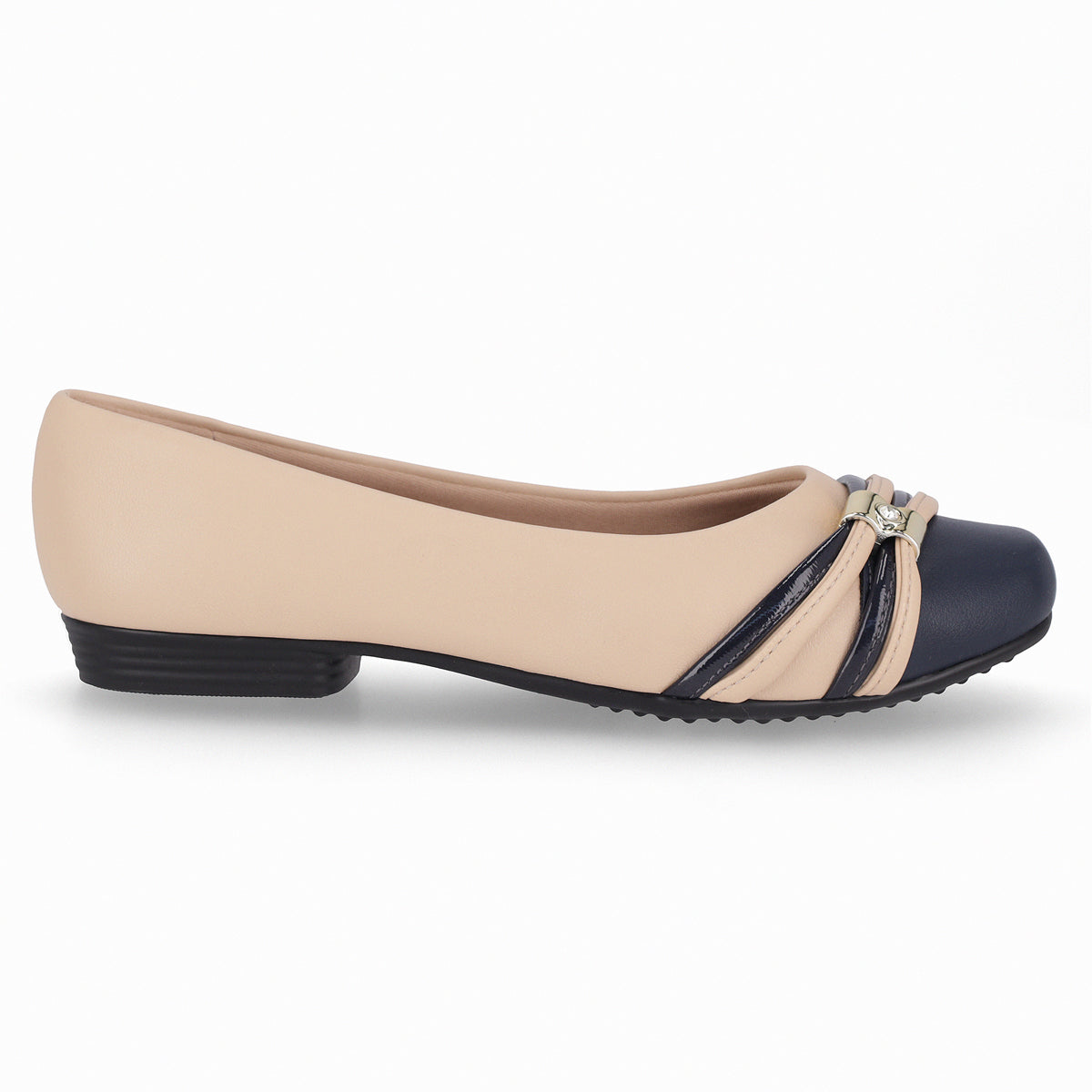 Ballerina Raquel  Beige/Azul