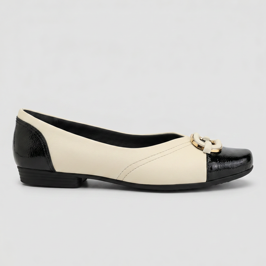 Ballerina Raquel 73 Negro/Blanco