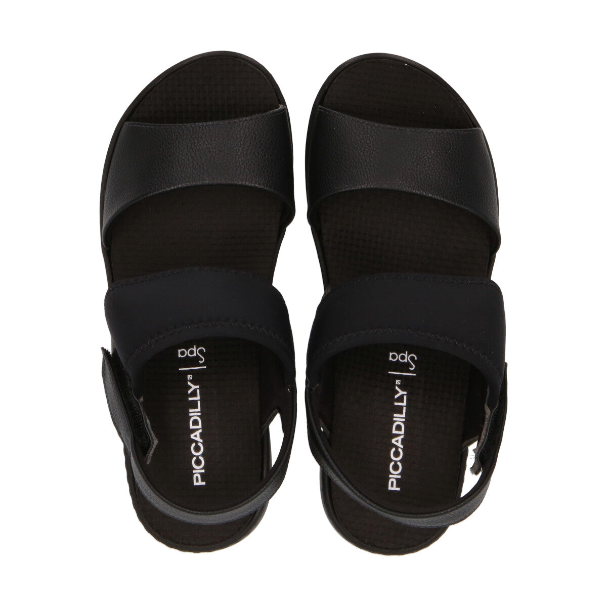 Sandalia Spa Negro Piccadilly