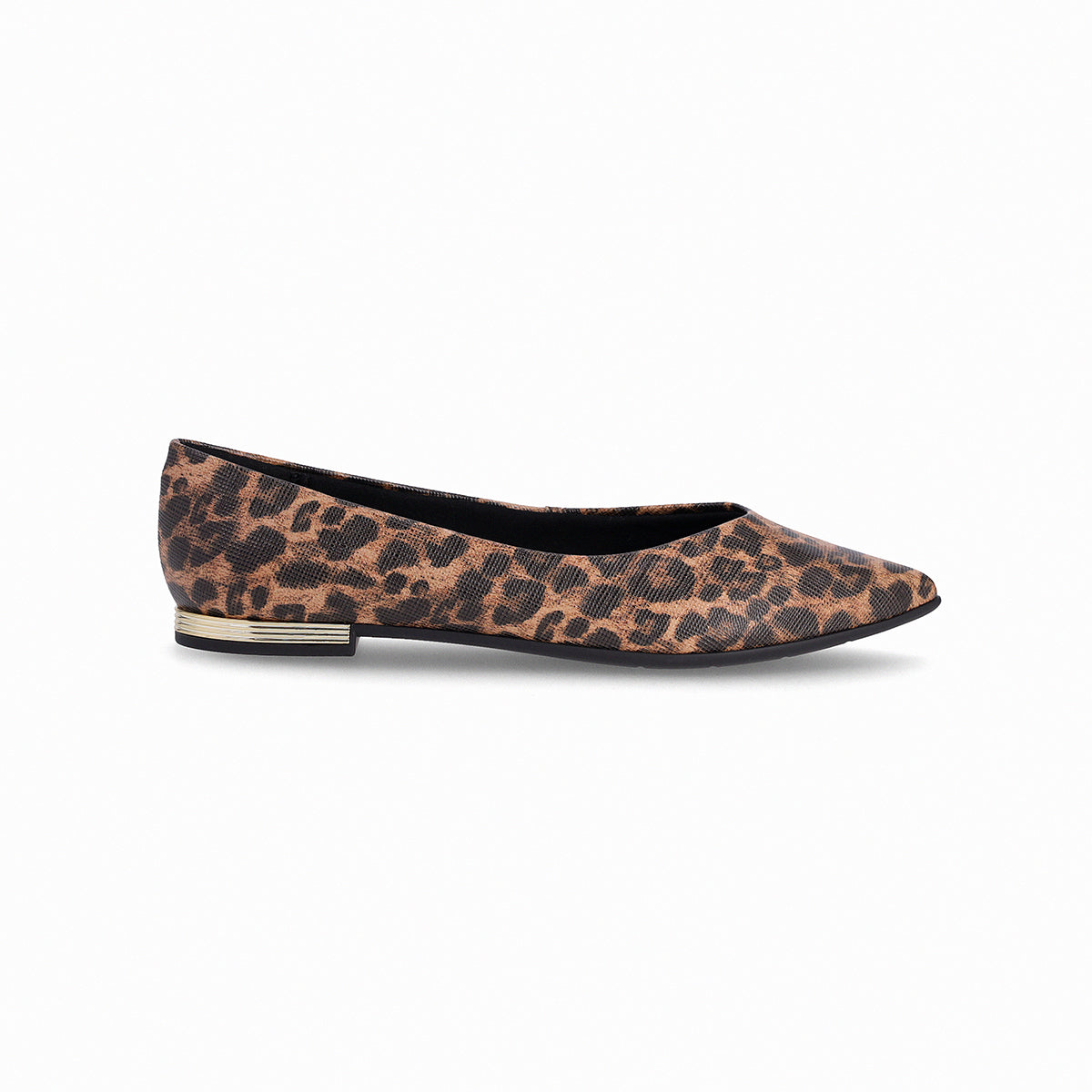 Zapato Ana Negro/Animal Print Piccadilly