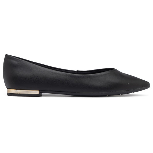 Zapato Ana Negro/Dorado
