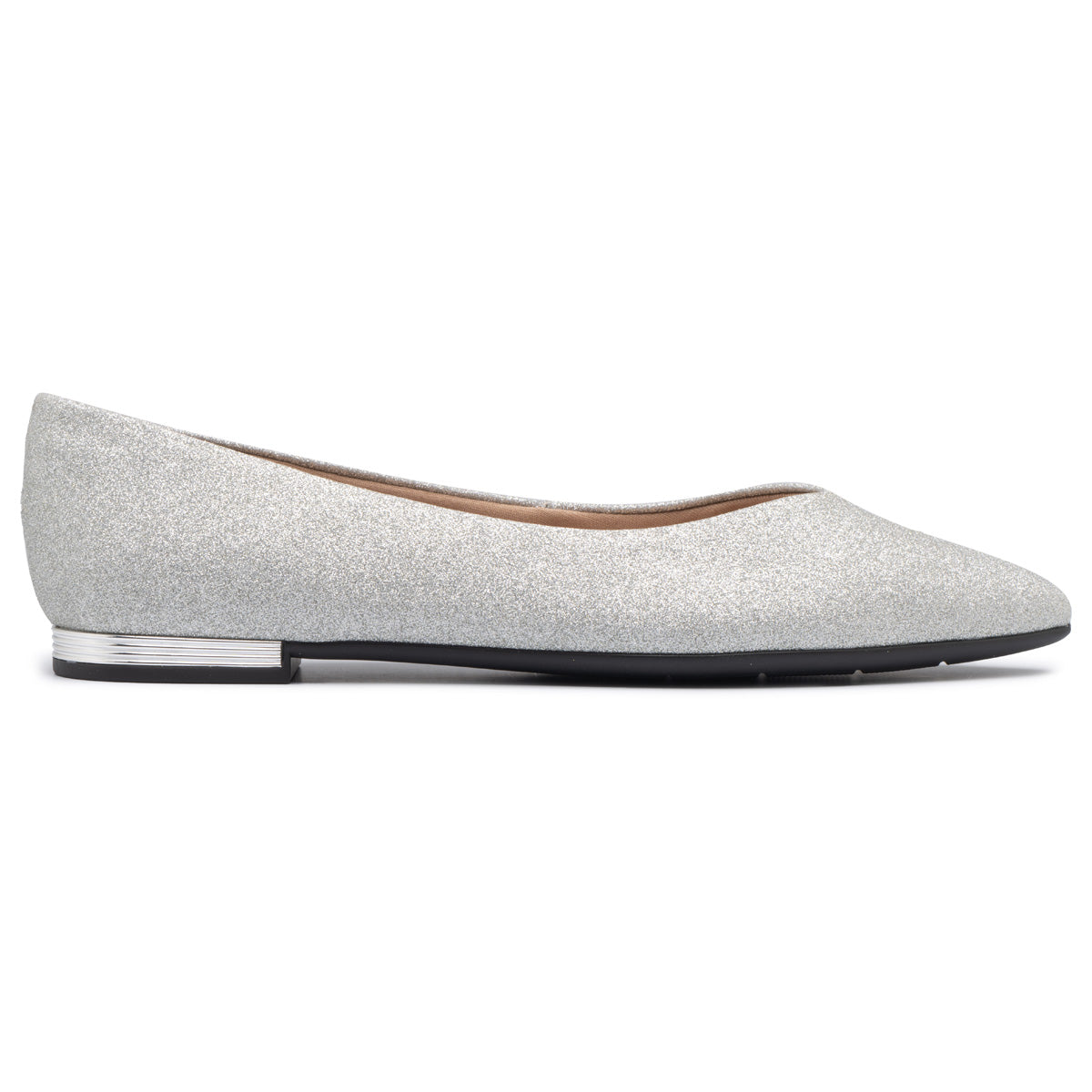 Zapato Ana Glitter Plata Piccadilly