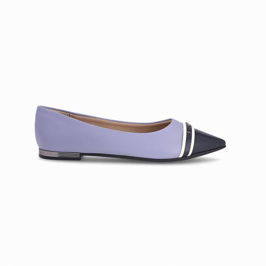 Zapato Ana Azul/Lavanda