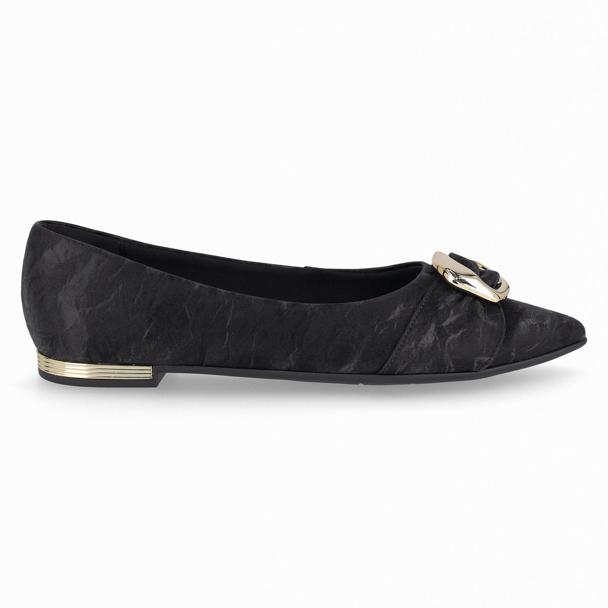 Zapato Ana  Negro/Dorado