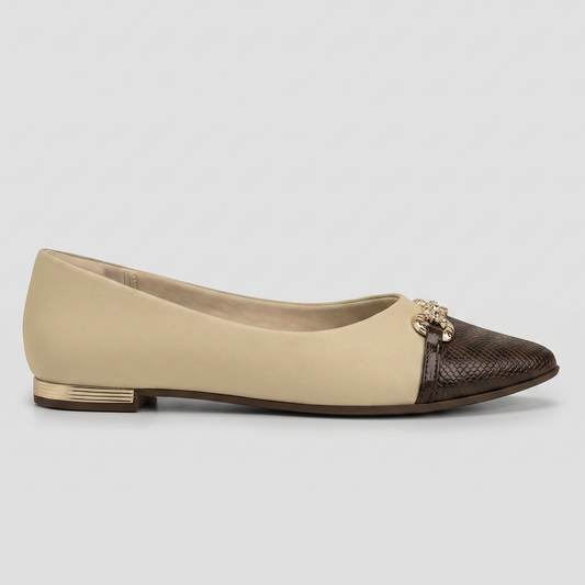 Zapato Ana 02 Vainilla/Chocolate