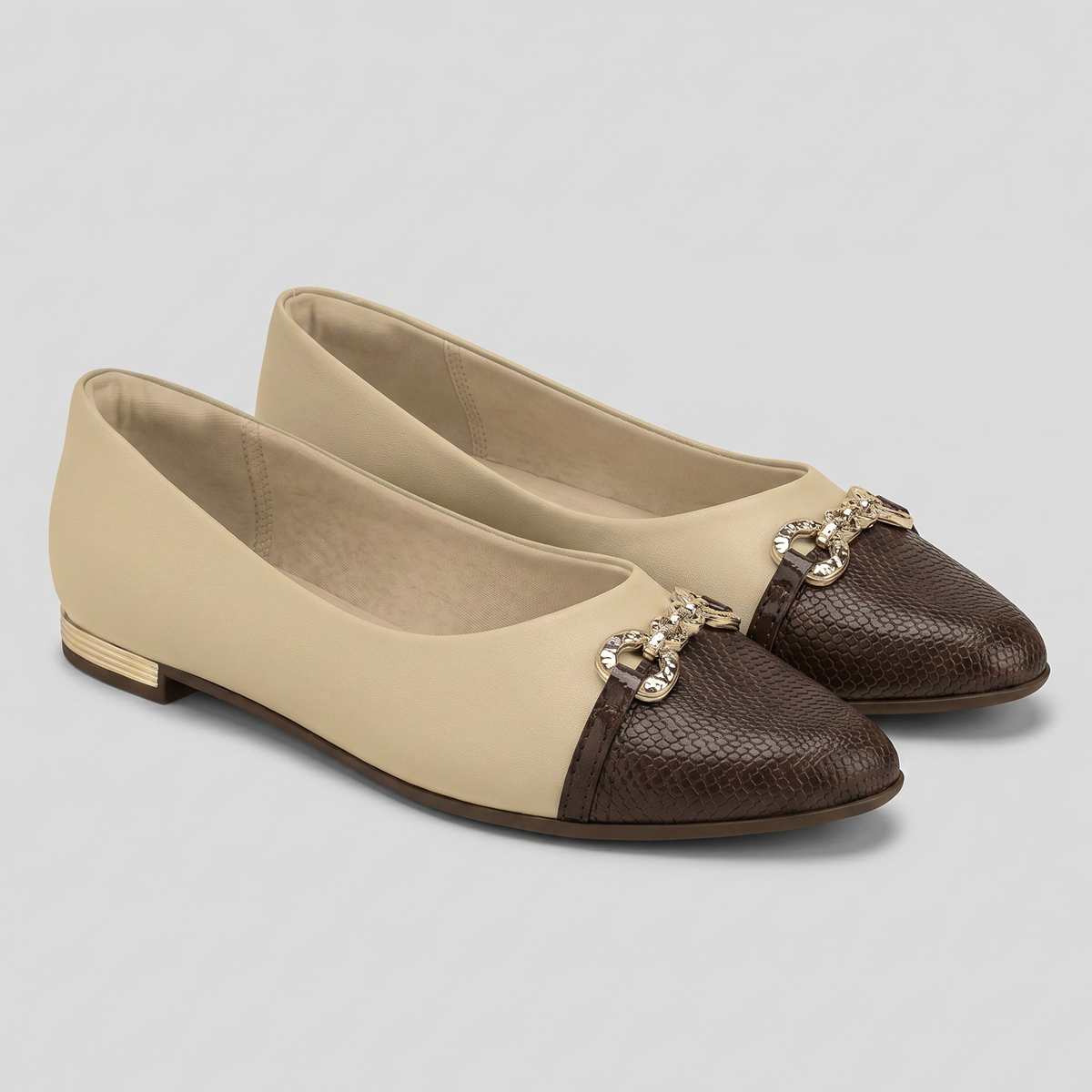 Zapato Ana 02 Vainilla/Chocolate