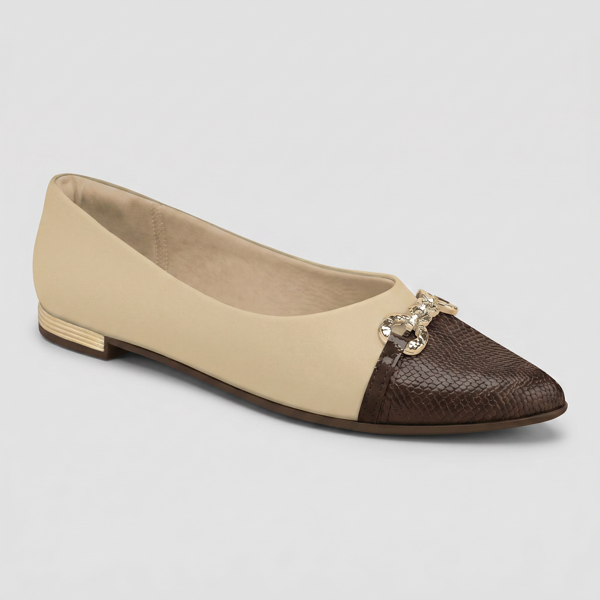 Zapato Ana 02 Vainilla/Chocolate
