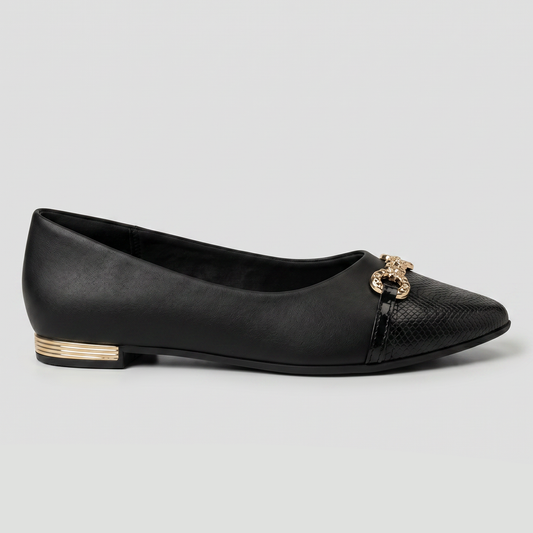 Zapato Ana 02 Negro/Dorado Ana 02 Piccadilly