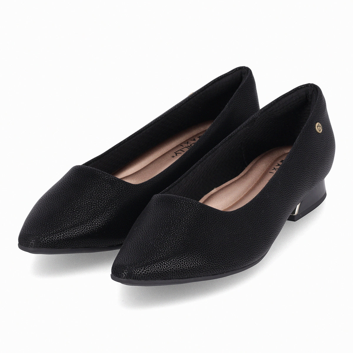 Zapato Silvia Negro/Crocco