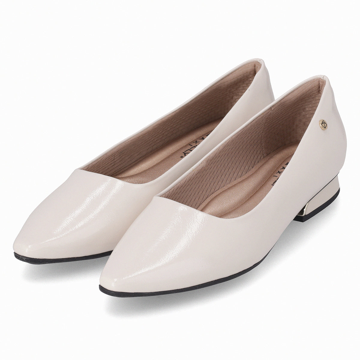 Zapato Silvia Crema/Charol