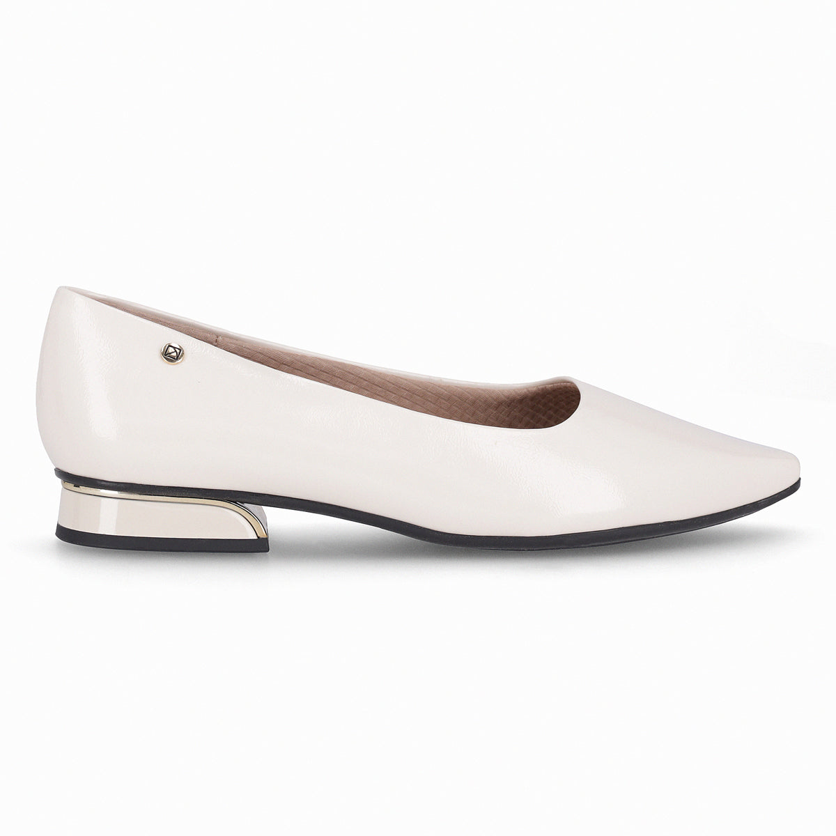 Zapato Silvia Crema/Charol
