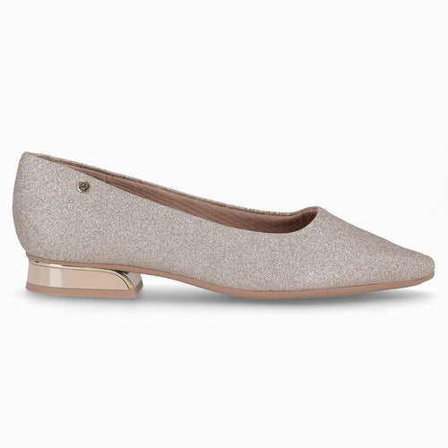 Zapato Silvia Champagne/Glitter