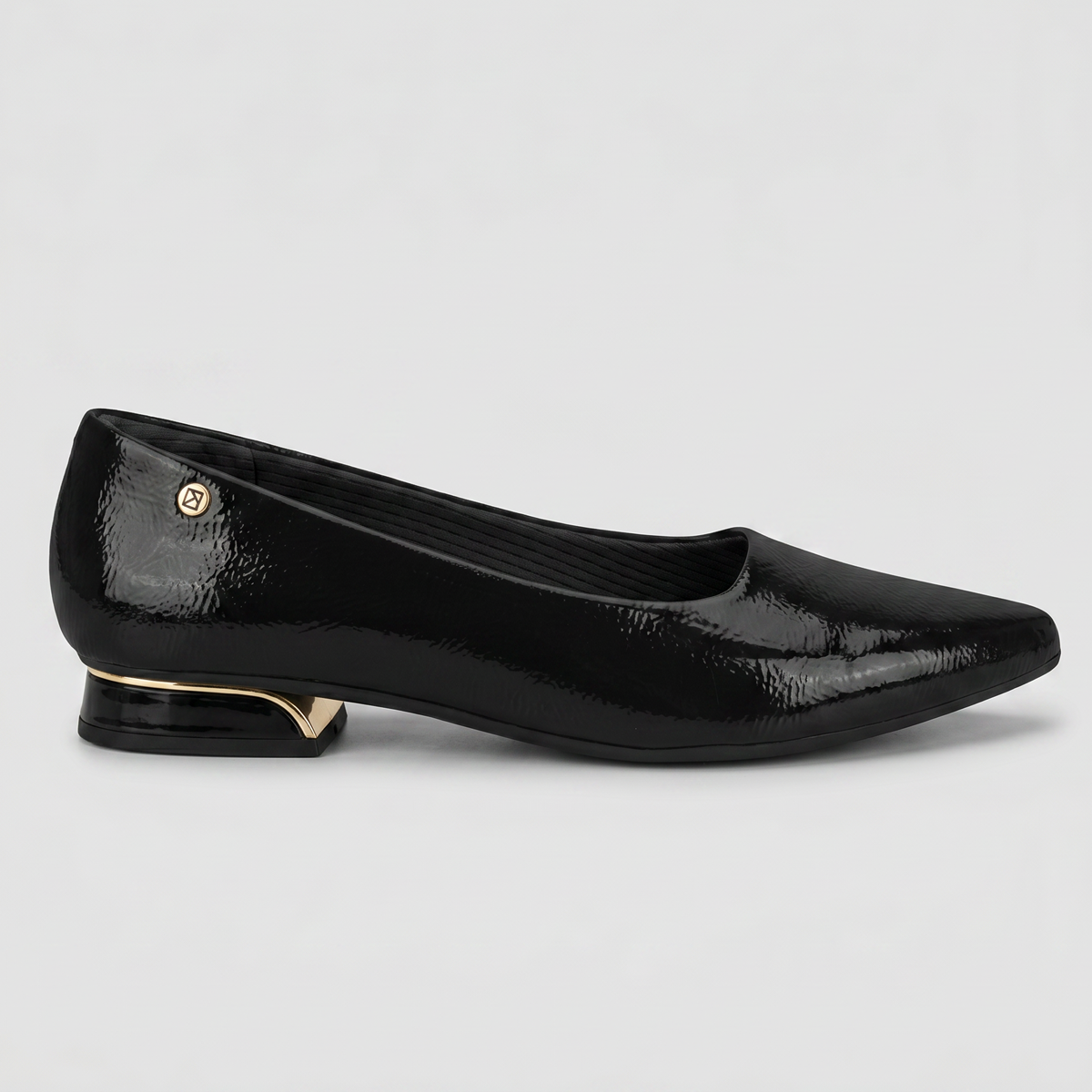 Zapato Silvia 36 Negro/Charol