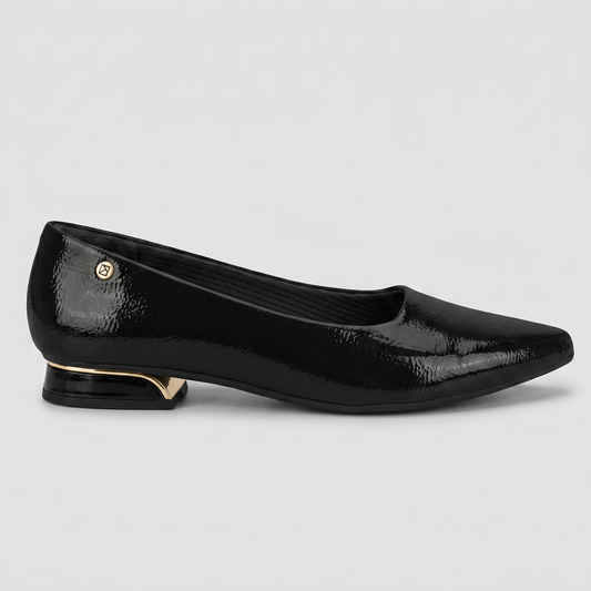 Zapato Silvia 36 Negro/Charol