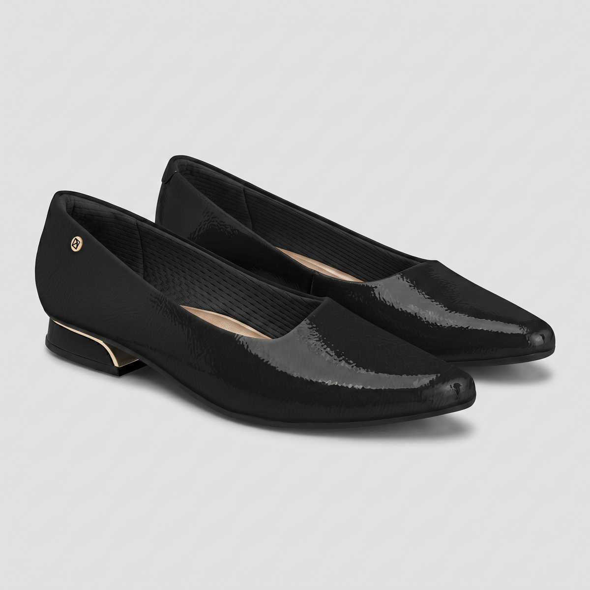 Zapato Silvia 36 Negro/Charol