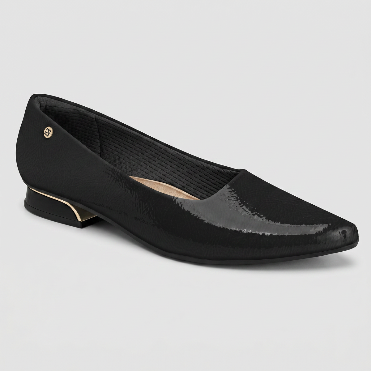 Zapato Silvia 36 Negro/Charol