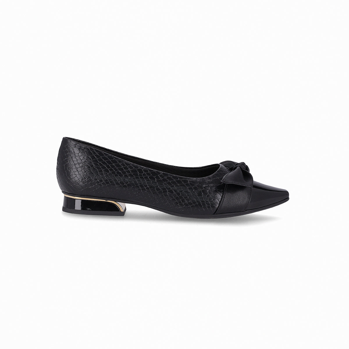 Zapato Silvia/Moño Negro Piccadilly