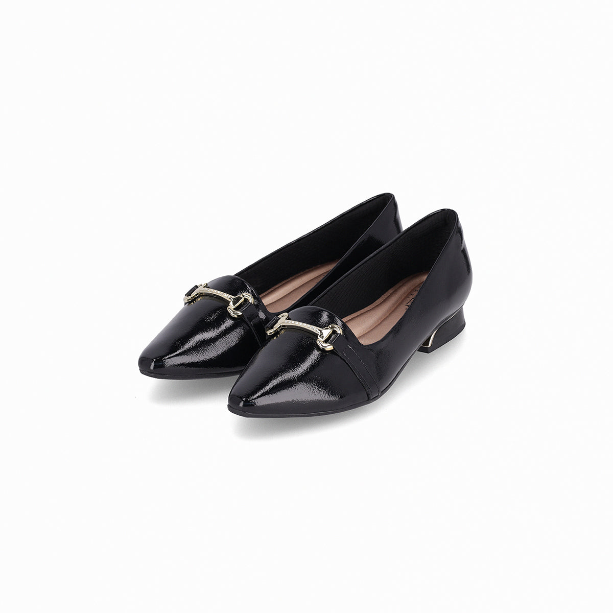 Zapato Silvia 910 Negro/Dorado