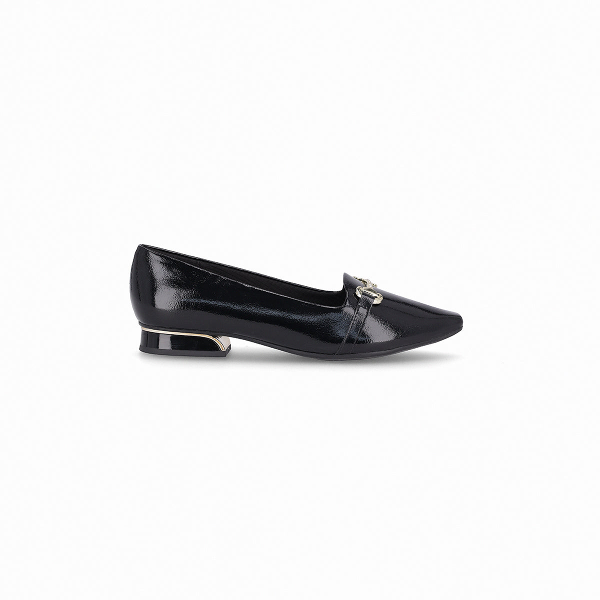 Zapato Silvia 910 Negro/Dorado