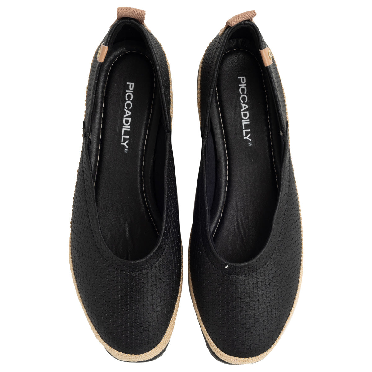 Zapato Lourdes Negro/Almendra Piccadilly