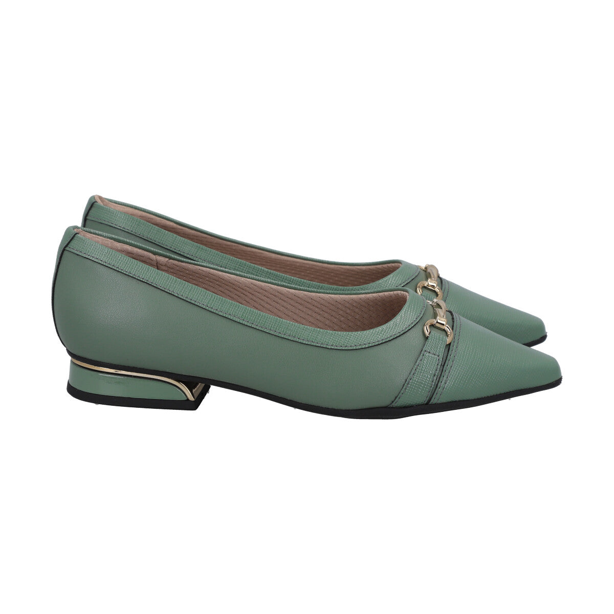 Zapato Ana verde Piccadilly